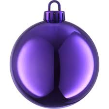 12 purple glitter christmas tree decorations baubles soft foam xmas home decor. Shiny Baubles Royal Purple Dzd
