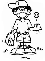 Never run out of coloring sheets again, keep your little ones busy with some coloring time by downloading these printable pages. Boy With Baseball Ball And Glove Coloring Page Download Print Online Coloring Pages For Free C Baseball Coloring Pages Coloring Pages Coloring Pages Boys