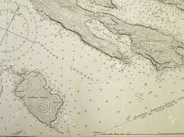 Vintage Nautical Chart