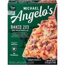 Into baking dish, press half of ziti. Michael Angelo S Frozen Baked Ziti With Meatballs 28oz Target