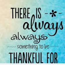 Today I'm Thankful For.