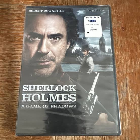 Sherlock Holmes - A Game of Shadows DVD Brand New SEALED