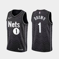 He has a total of 2 badges. Bruce Brown 2020 21 Nets Earned Edition Black Jersey 1 Swingman