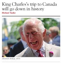 His Majesty was invited by Prime Minister Mark Carney to deliver the throne  speech for his Liberal government. It's only the third time in Canadian  history this has ever occurred, and the
