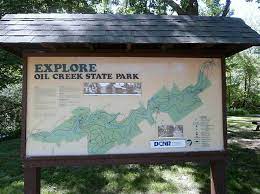 To oil city, 5 mi. Oil Creek State Park Trail Oil Creek State Park Trail 73285 Traillink Com