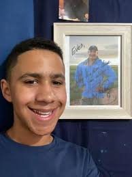 13-year-old Louisiana boy with news outlet meets Jim Cantore during  Hurricane Delta coverage