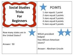 Nov 05, 2021 · 4th grade trivia questions and answers printable / alexander the great, isn't called great for no reason, as many know, he accomplished a lot in his short lifetime. Social Studies Trivia For Beginners 50 Question And Answer Cards