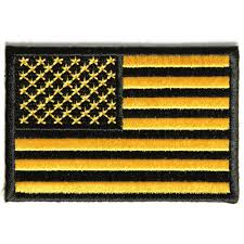 Black American Flag With Green Stripe Yellow Black American Flag Patch Black American Flag American Flag Patch Flag Patches