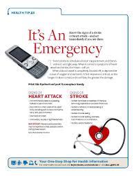 Printable Know The Signs Of A Stroke Or Heart Attack And Act Immediately If You See Them Symptoms Bone Density Best Diets