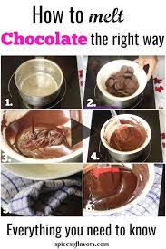 Learn How To Melt Chocolate In Microwave Or On The Stove The Right Way Each Time With Images Melt Chocolate In Microwave Melting Chocolate Chips Melt Chocolate For Dipping