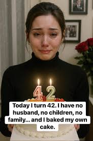 Celebrating birthday alone at 43