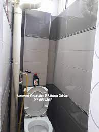 Check spelling or type a new query. Keramat Renovation Kitchen Cabinet Ubahsuai Tandas Cangkung Kepada Tandas Duduk Dan Pemasangan Mozek Facebook