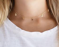 Jewellery Case Jewellery Box India Long Fake Jewelry Stores Near Me Rather Jewelry Stores Near Cute Choker Necklaces Star Necklace Gold Gold Choker Necklace