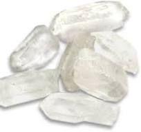 Raw Unpolished Brazilian Quartz Crystal White Rutile Healing Stones  Metaphysical 1000gm Medium Sized : Amazon.in: Fashion