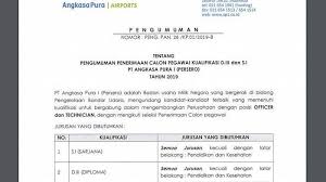 Silakan pilih lowongan kerja bandar lampung dan yang berkaitan dan cocok dengan minat anda di bawah ini. Kabar Gembira Angkasa Pura I Buka Lowongan Untuk Pendidikan D3 S1 Semua Jurusan Pos Kupang