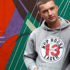 Buy Guinness Pullover Hoodie With Hop House 13 Logo Design Grey Colour Carrolls Irish Gifts