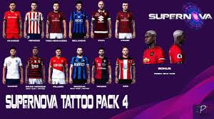 Germany defender appears to 'do a suarez' on france. Pes 2020 Supernova Tattoo Pack V4