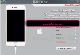 In Box V4 8 0 Download Iphone Icloud Remove Tool Official Xdarom Com