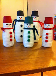Creamer Bottle Snowmen Christmas Crafts Holiday Crafts Xmas Crafts