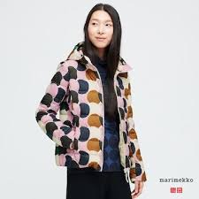 Women Marimekko Ultra Light Down Parka Outerwear Women Down Parka Marimekko