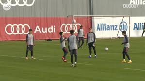 Official website of fc bayern munich fc bayern. Fc Bayern Train Before Taking On Atletico Madrid Dugout