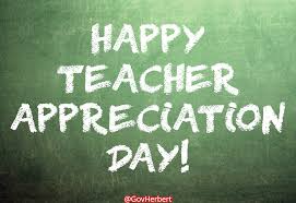 They take on the responsibility of shaping young minds and change their lives for the better. Teacher Appreciation Day Official Blog For Utah Governor Gary R Herbert