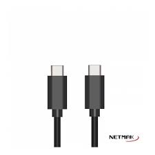 Cable USB-C a USB-C 3A M/M 1M Netmak (NM-C57)