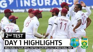 The south africa cricket team toured india from september 15, 2019, to play 3 test matches and 3 twenty 20 international series (match drawn). West Indies Vs South Africa 2nd Test Day 1 Highlights 2021 Wi Vs Sa 2nd Test Day 1 Highlights 2021 Youtube