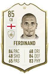 Fifa 21's icon swaps promotion is back again, and it lets players get some of the best cards in the game for free. Rio Ferdinand Fifa 21 Icon Player