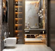 Explore 50+ luxury bathroom design ideas. Neoclassic Guest Bathroom Design In Uae Dubai On Behance Modern Luxury Bathroom Bathroom Interior Design Guest Bathroom Design