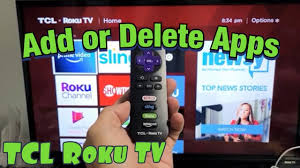 How do you delete an app on roku? Tcl Roku Tv How To Add Delete Apps Youtube