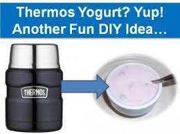 Make Yogurt In A Thermos Why Not Flask Recipes Yogurt Thermos