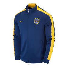 Wholesale in stock customized thailand quality boca junior soccer jersey with cheap price soccer uniform. Nike Boca Juniors N98 Track Jacket Roupas Boca