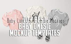 Download 70 Best Baby Onesie Mockup Templates Free Premium