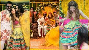 Arti Singh`s Haldi Ceremony: सामने आए आरती सिंह की हल्दी के फोटोज़, ढोल पर  जमकर लगाए पति संग ठुमके