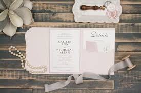 This Elegant Blush Pink Wedding Pocket Invitations Is Gorgeous For Your Traditional And Formal We Wedding Invitations Wedding Planning Inspiration Invitations
