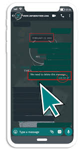 How to delete a text message on iphone messages 2020. How To Delete Sent Whatsapp Messages After A Time Limit Infobrother