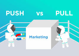Push is used to make an object move in direction of force. Push Vs Pull Marketing Ads Or Organic Growth For Your Strategy