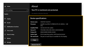 1 gigahertz (ghz) or faster compatible processor or system on a chip (soc) ram: How To Check Computer Specs In Windows Avg