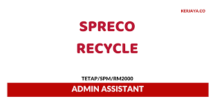 Spreco recycle sdn bhd is a waste management company.once you make us your trusted waste management. Spreco Recycle Sdn Bhd Kerja Kosong Kerajaan