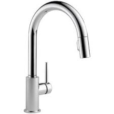 Delta is one of the best brands when it comes to top this is another outstanding kitchen sink faucet that can change the whole environment of your zhujiabao black kitchen knife block set with acrylic stand 6pcs professional stainless steel. Delta Faucet Trinsic Pull Out Spray Kitchen Faucet In Chrome Kitchen Faucet Delta Faucets Kitchen Sink Faucets
