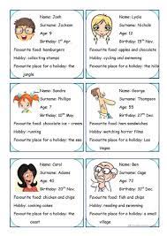 Personal Information Worksheet Free Esl Printable Worksheets Made By Teachers Material Escolar En Ingles Educacion Ingles Ingles Para Preescolar