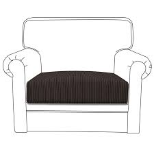 Our selection of sofa protective covers are going fast. Easy Going Stretch Cushion Cover Sofa Cushion Furniture Protector Sofa Seat Sofa Slipcover Sofa Cover Soft Flexibility With Elastic Bottom Chair Cushion Chocolate Buy Online At Best Price In Uae Amazon Ae