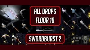 swordburst 2 we got boss drops (3 legendaries). All Drops And Items Floor 10 Swordburst 2 Updated Youtube