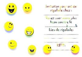 Carte Invitation Anniversaire Smiley Gratuit Carte Invitation Anniversaire Anniversaire Smiley Carte Invitation