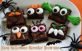 Discover pinterest's 10 best ideas and inspiration for halloween decorating ideas. Halloween Monster Brownies Make It Simple Finding Zest