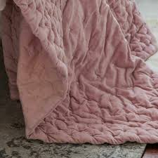 Maybe you would like to learn more about one of these? Plushious Dusky Pink Cotton Velvet Quilted Bedspread Velvet Bedspread Velvet Throw Blanket Pink Bedspread