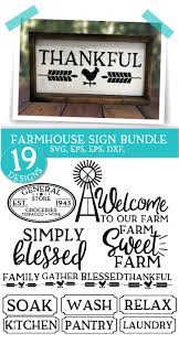 Download Svg Farm Bundle Thankful Gather Png Dxf Eps 69413 Signs Design Bundles