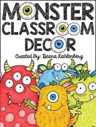 This monster madness themed pack contains all that you need to update your classroom decor. Monster Classroom Decor Worksheets Teaching Resources Tpt