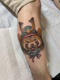 Timeless tat2 offers high quality custom tattoos with a personal touch and professional attitude. Red Panda Samurai By Nick Sarich At Timeless Tattoos Chicago Il Tattoos